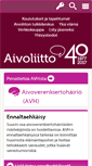 Mobile Screenshot of aivoliitto.fi